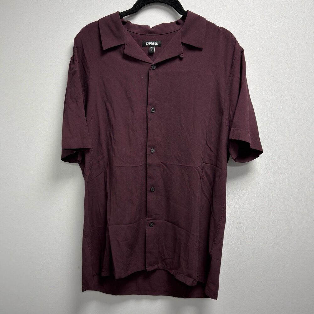 Express Rayon Casual Resort Shirt Men